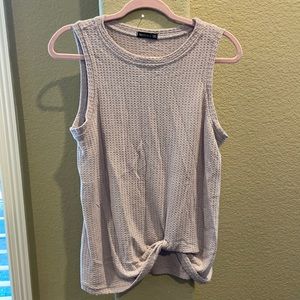 Miholl lavender tank tee